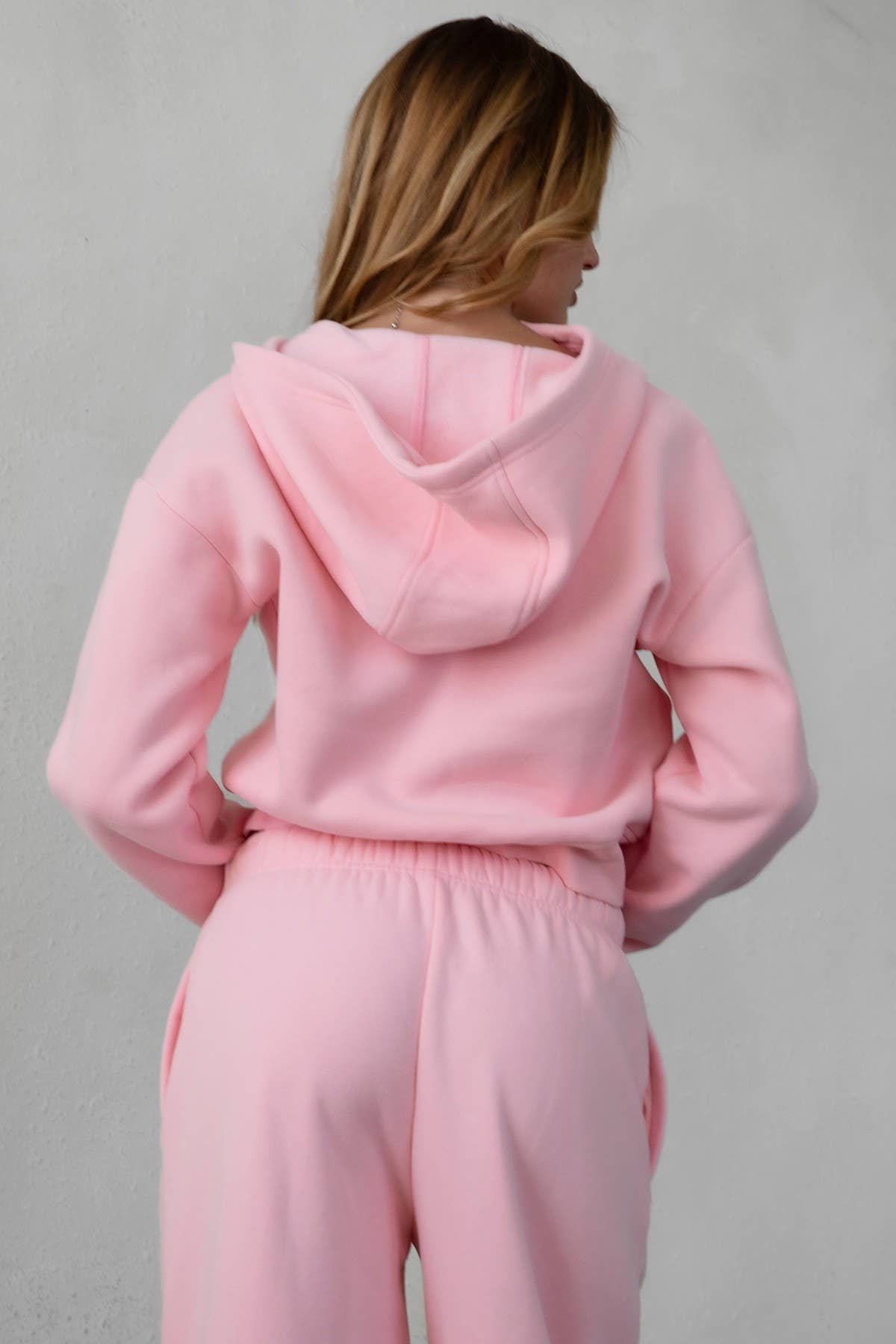 The Romee Hoodie - Blush - Emoni Fit