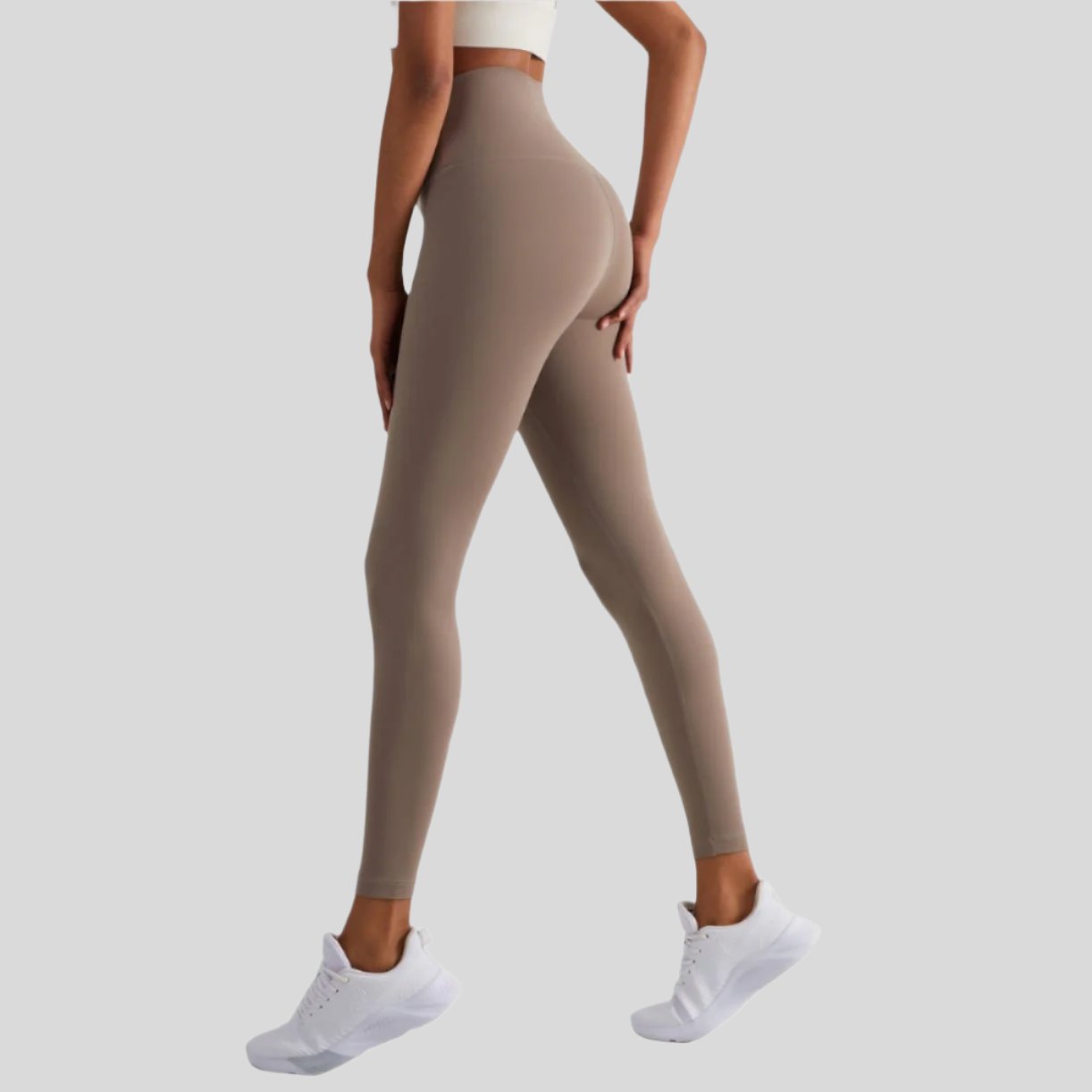 Naomi Cross Over High Waist Leggings - Emoni Fit