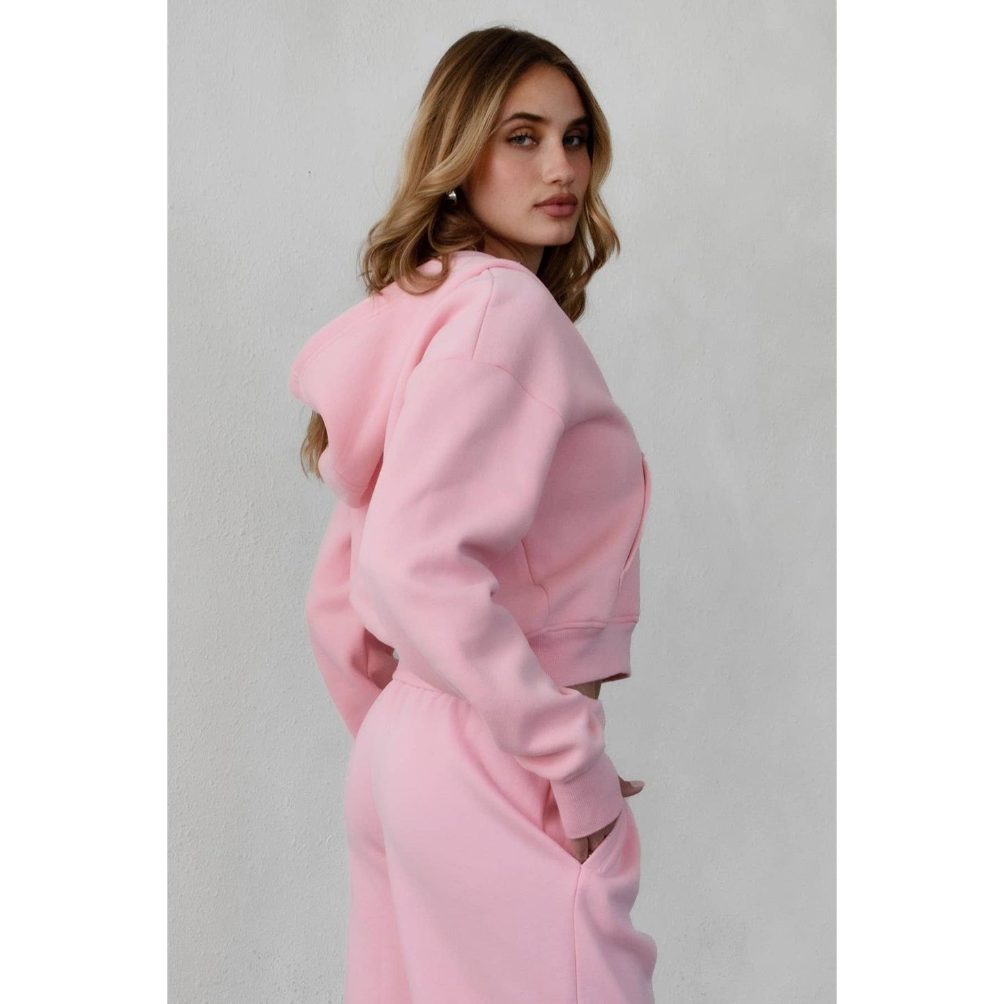 The Romee Hoodie - Blush - Emoni Fit