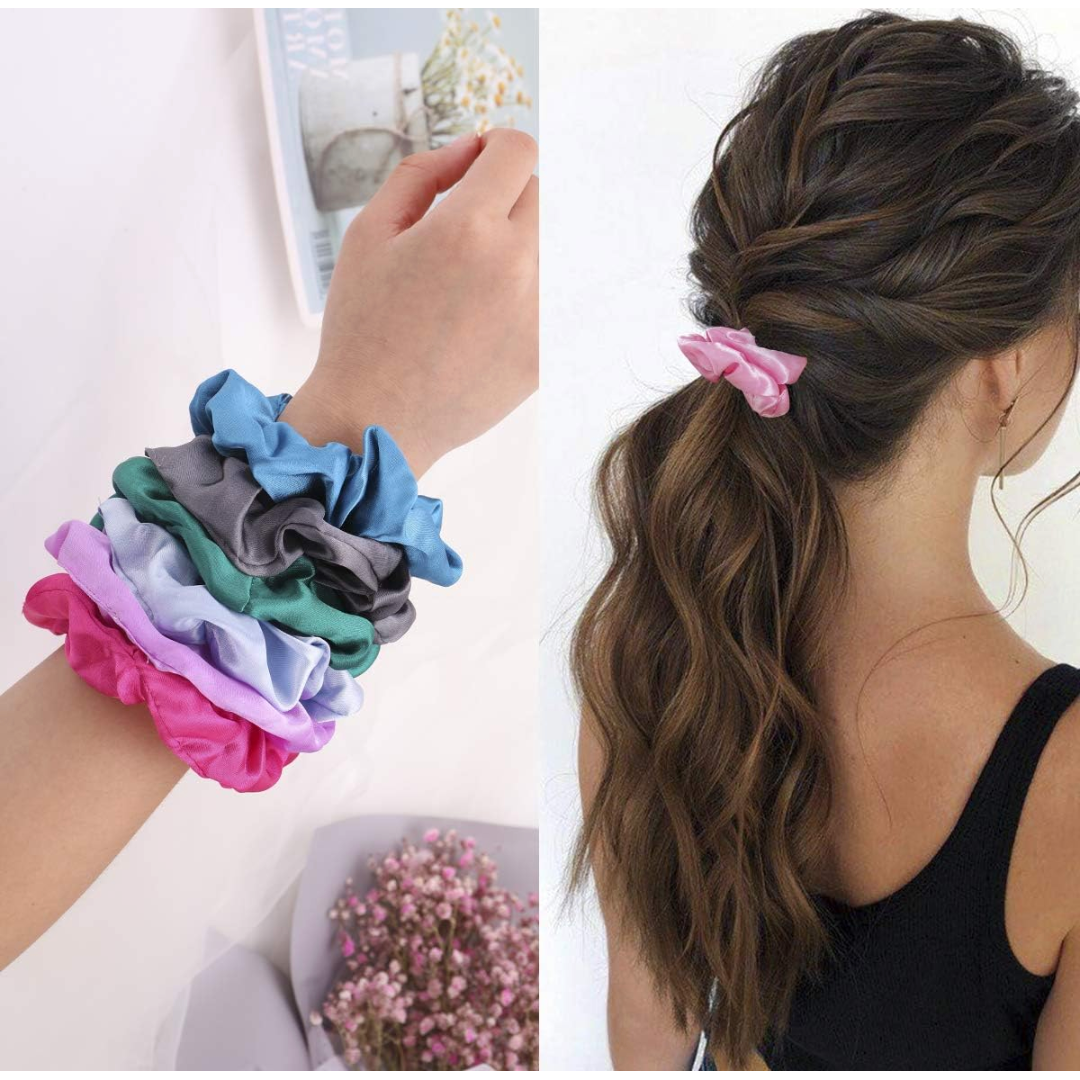 3 Pack Silk Scrunchies - Emoni Fit