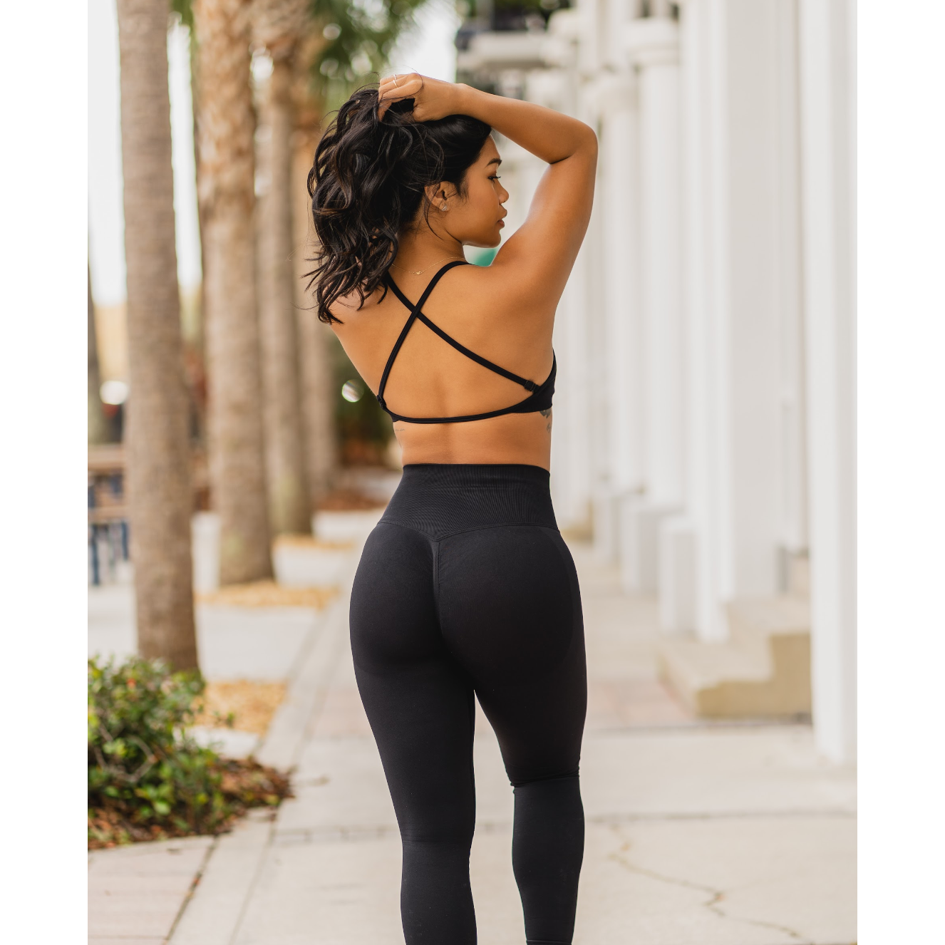Eden Sports Bra - Midnight Black - Emoni Fit