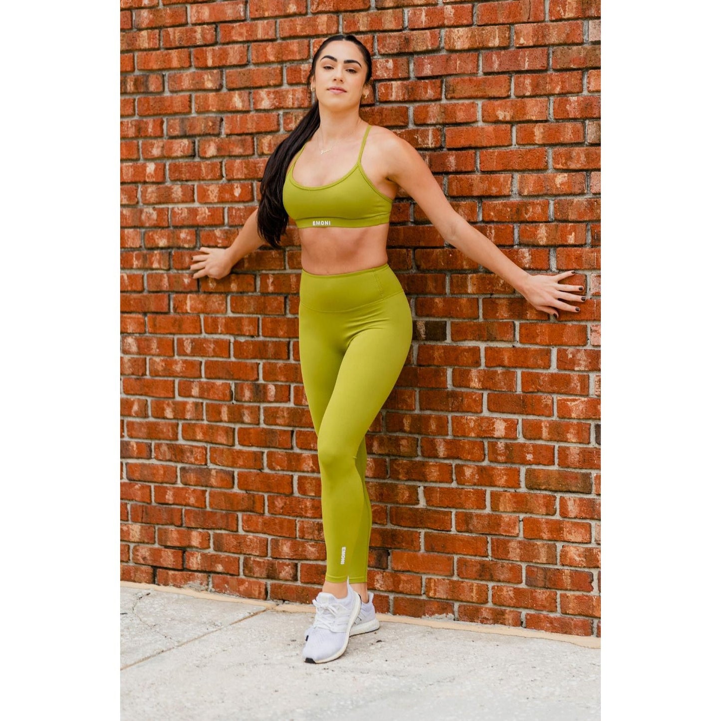 Emoni Zenvy Leggings - Moss - Emoni Fit