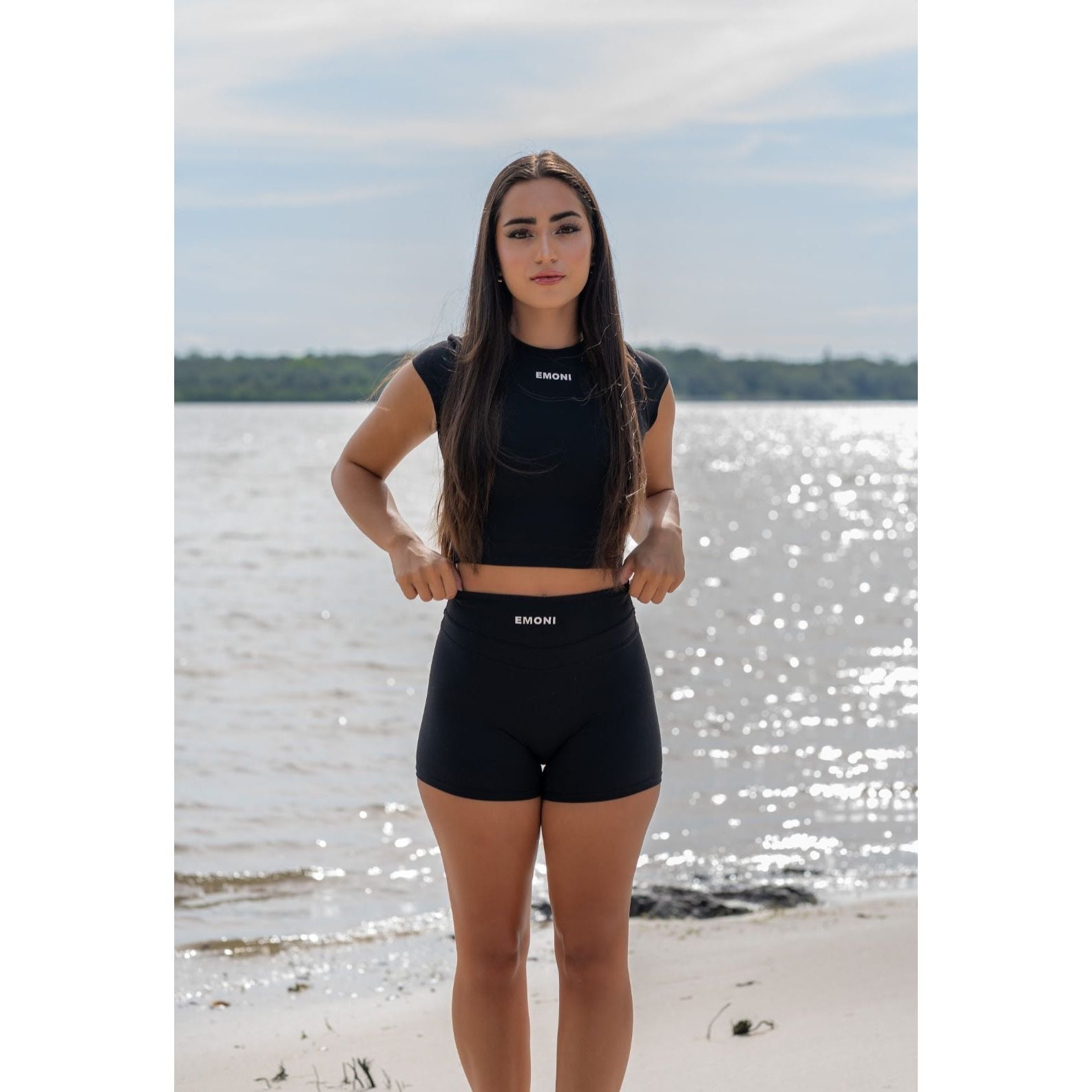 Undo Limits Tee - Midnight Black - Emoni Fit