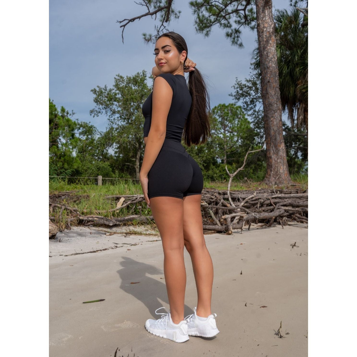 Emoni Endurance Shorts - Midnight Black - Emoni Fit