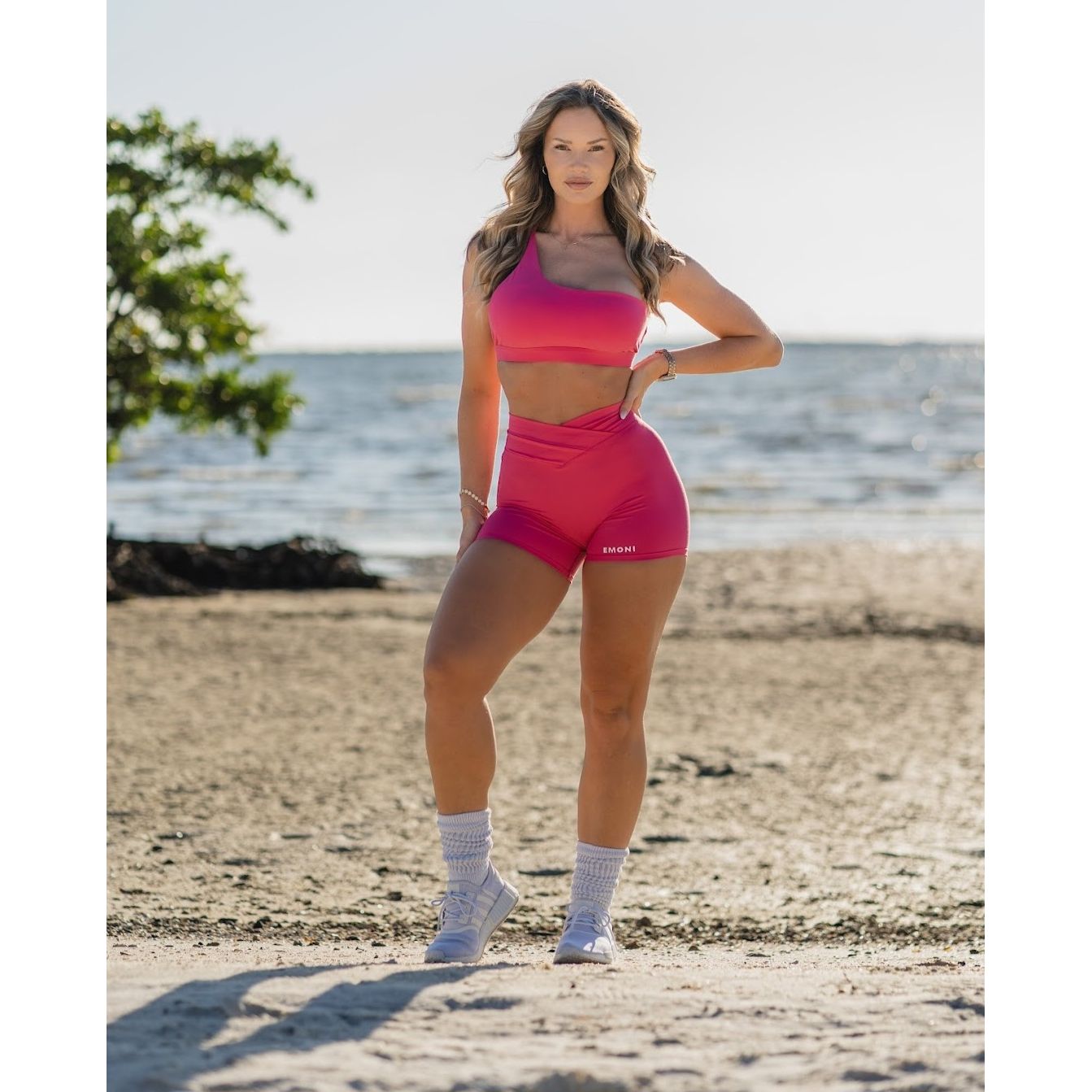 Momentum Sports Bra- Deep Pink