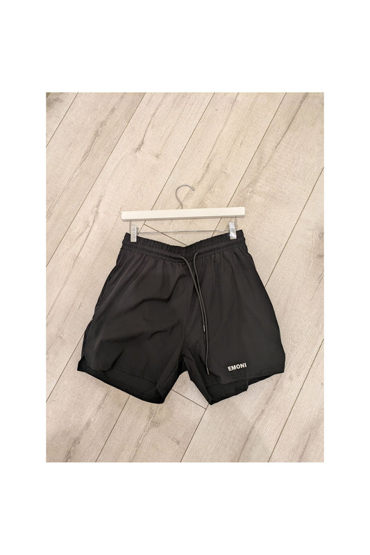 Emoni Fit Performance Shorts -Black - Emoni Fit