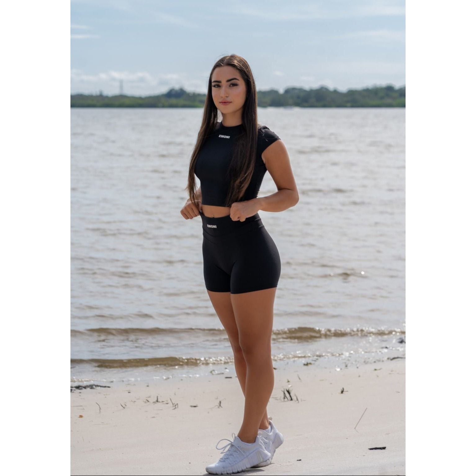 Emoni Endurance Shorts - Midnight Black - Emoni Fit