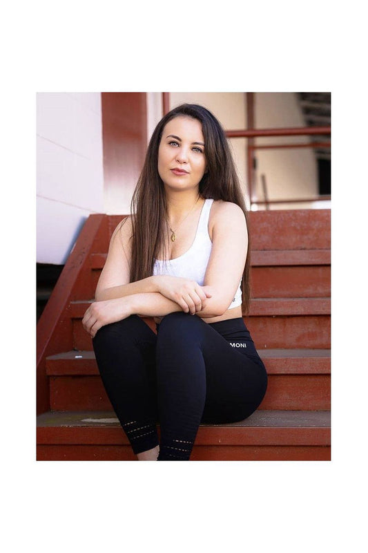 Seamless Lala Leggings- Black - Emoni Fit