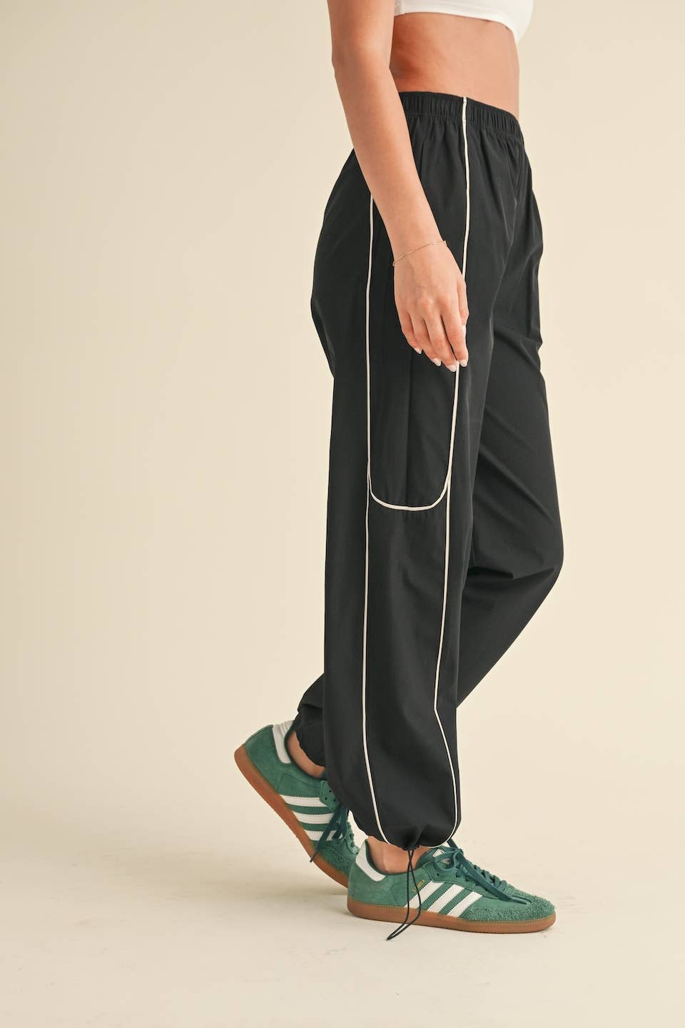 Emoni Track Pants - Black