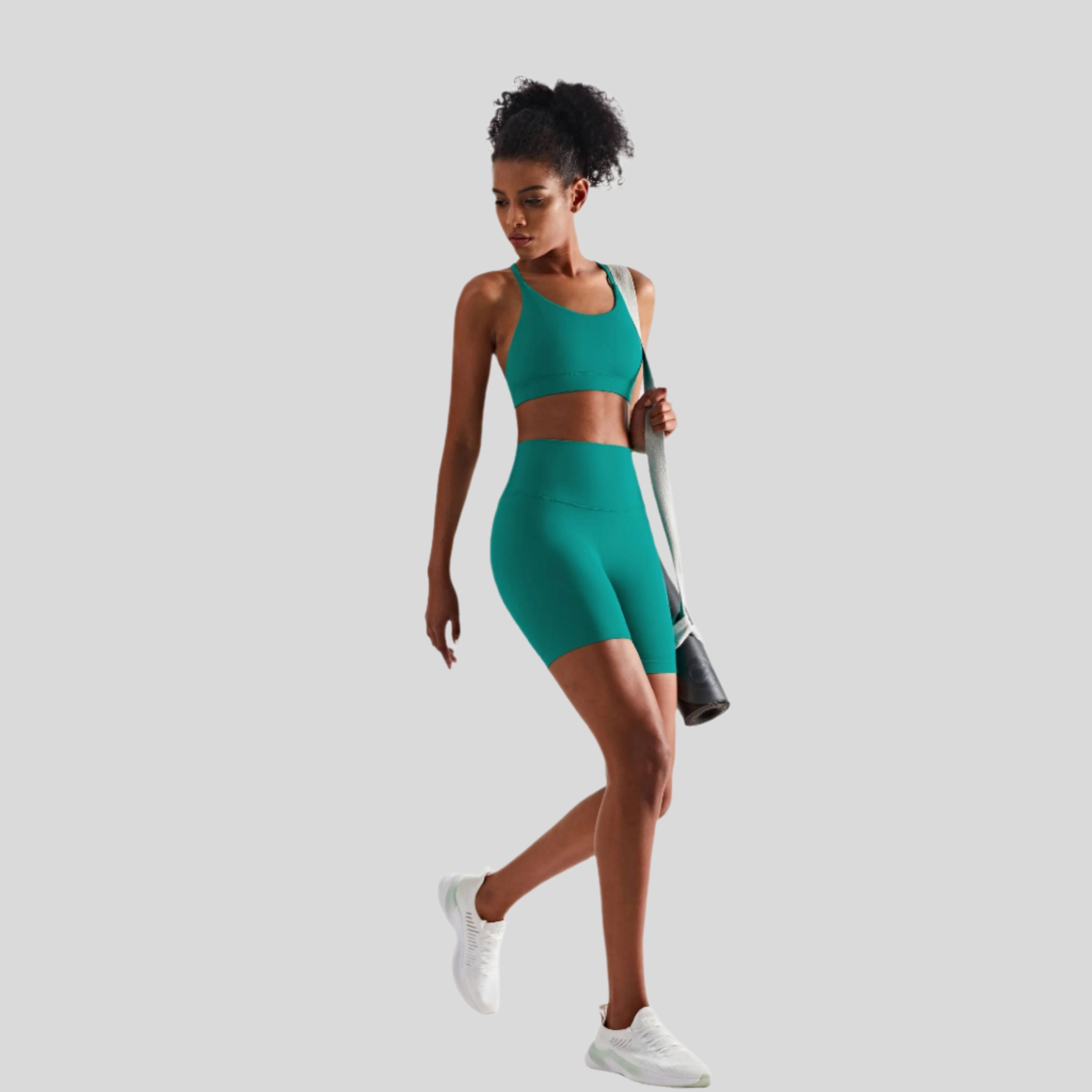 Luna triangle-back Sports Bra - Emoni Fit