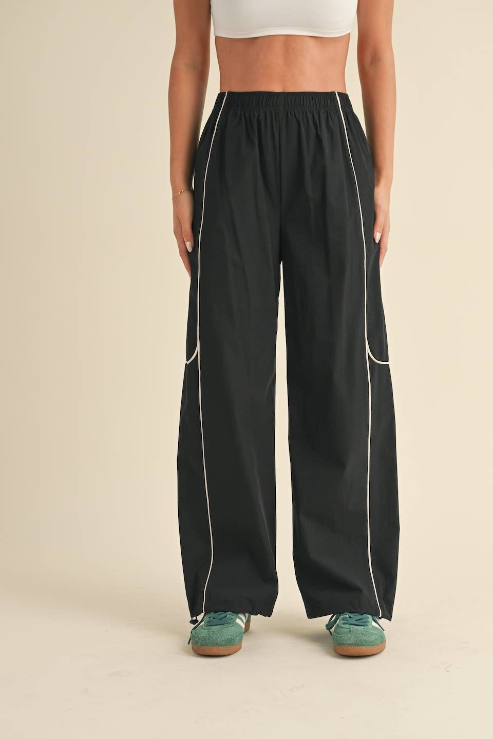 Emoni Track Pants - Black