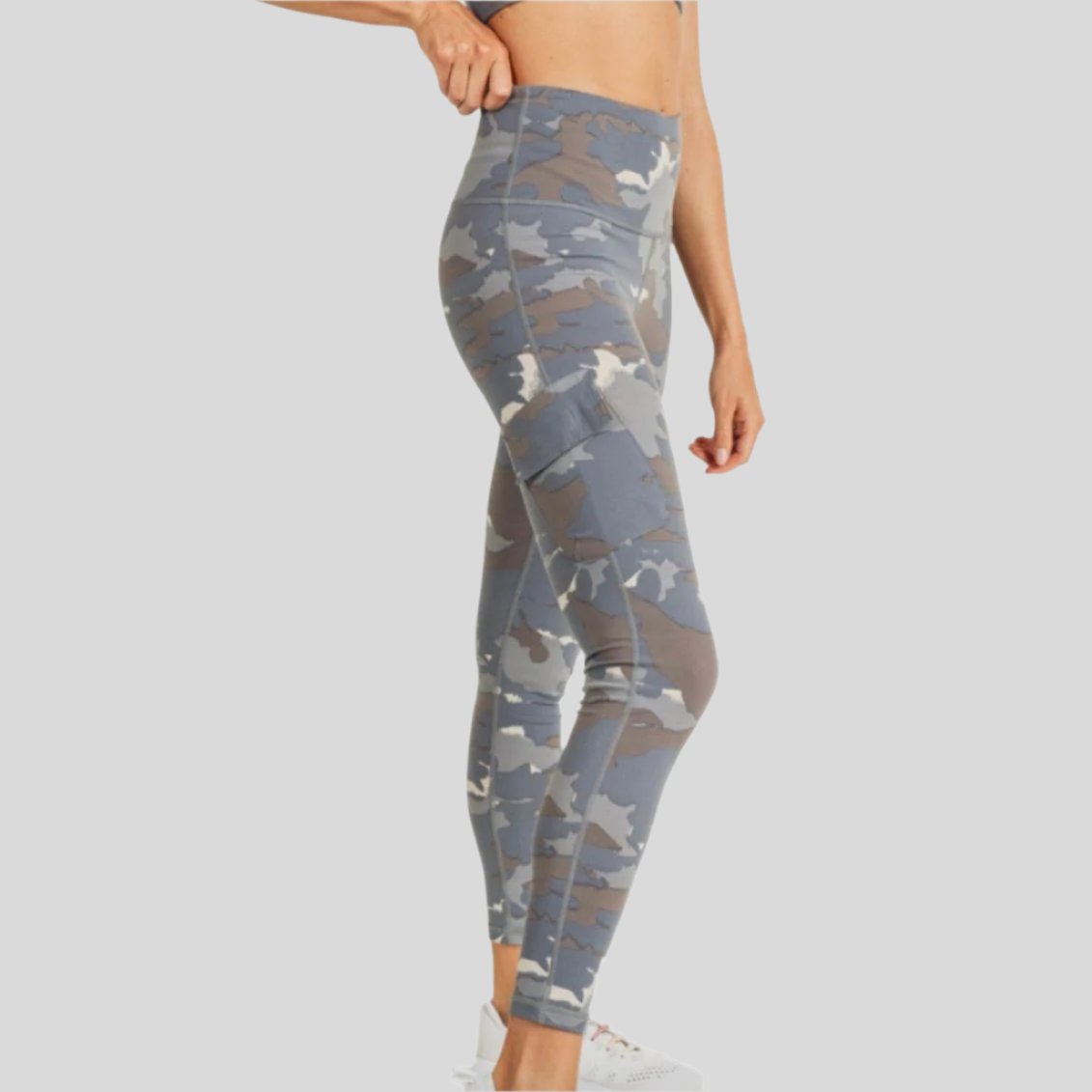 Tundra Camo Cargo Leggings - Emoni Fit