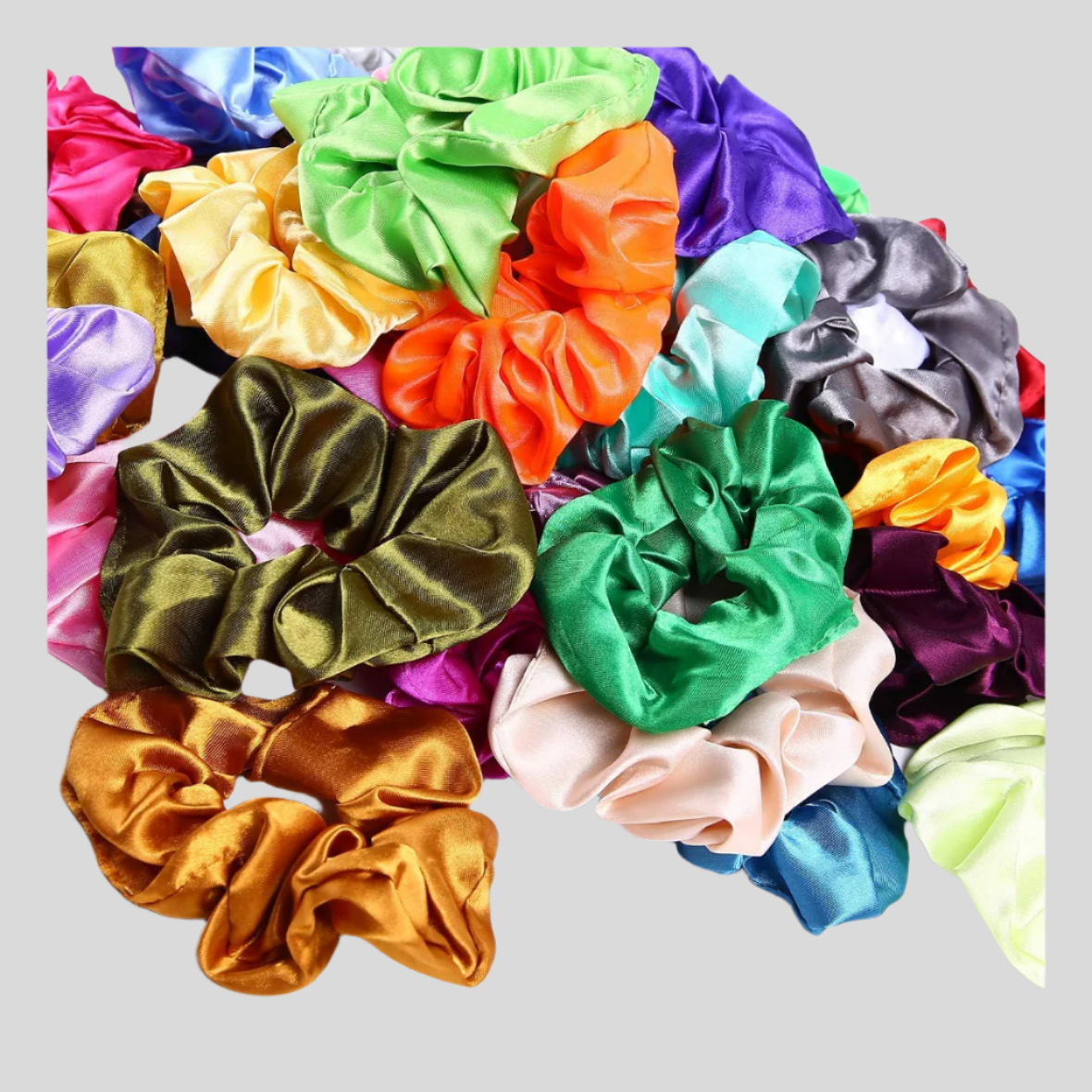 3 Pack Silk Scrunchies - Emoni Fit