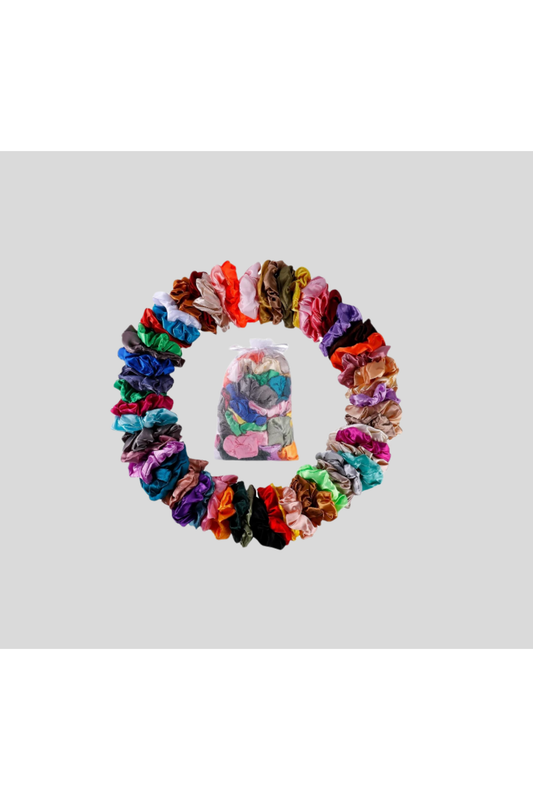 3 Pack Silk Scrunchies - Emoni Fit