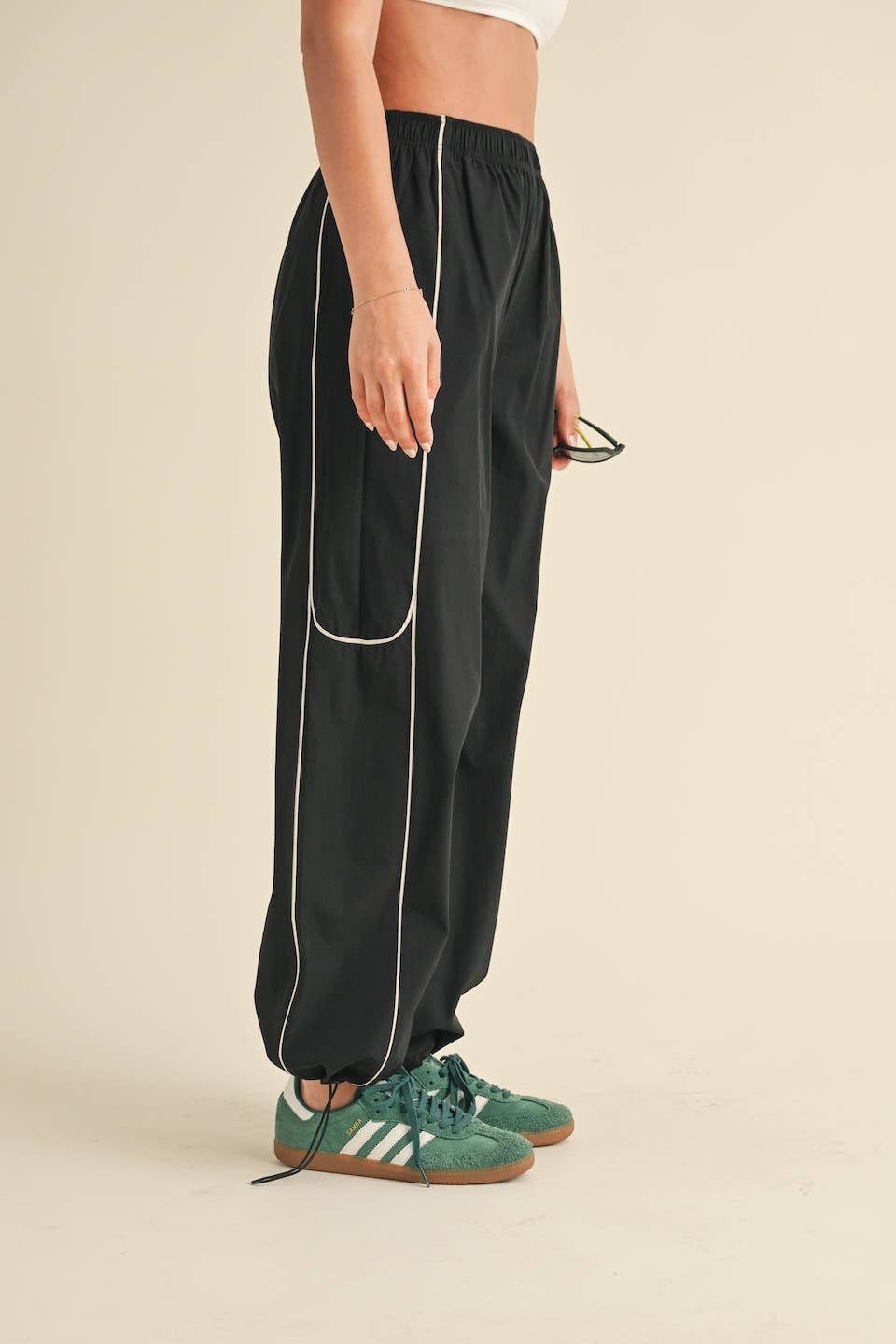 Emoni Track Pants - Black