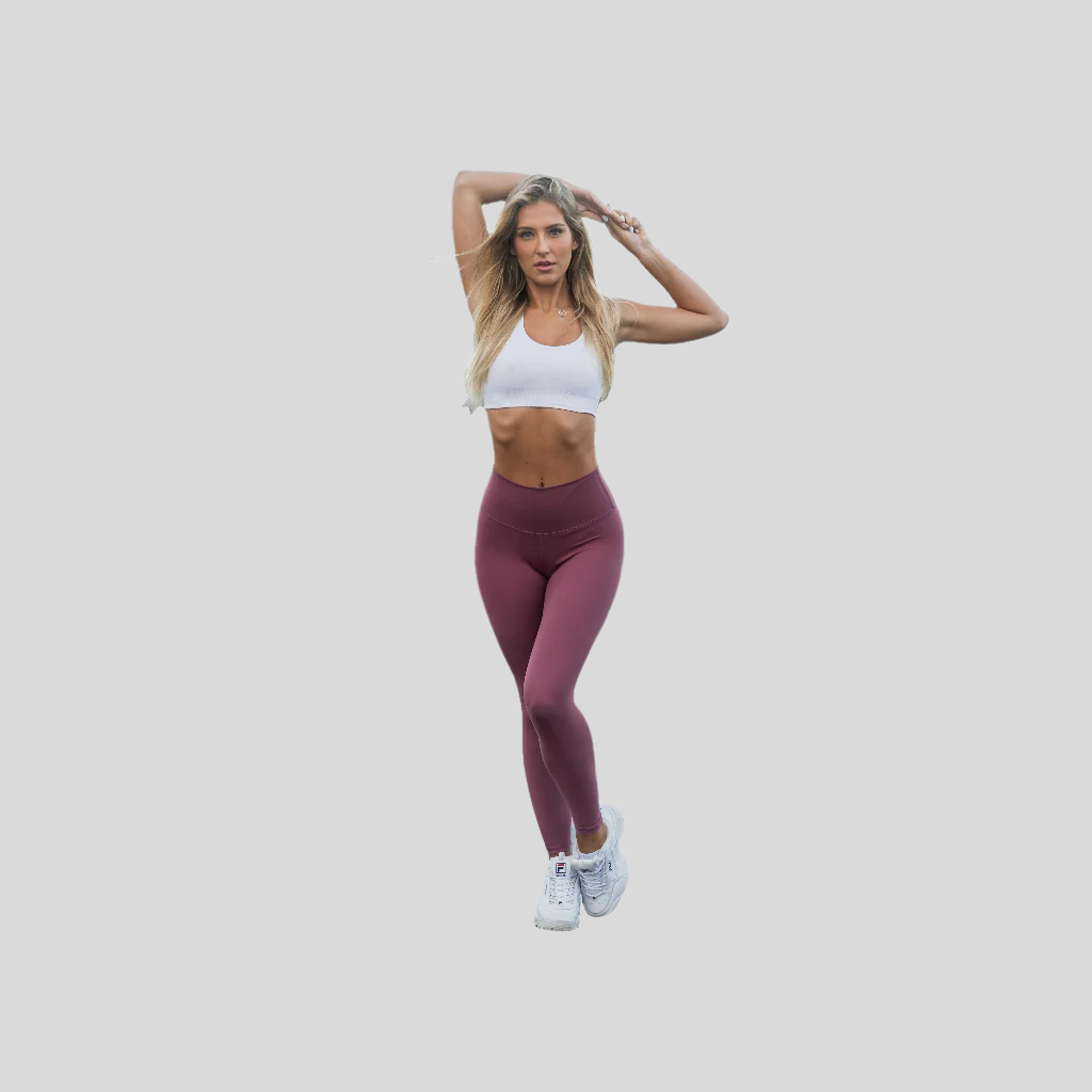 The Ember Leggings - Deep Magenta - Emoni Fit