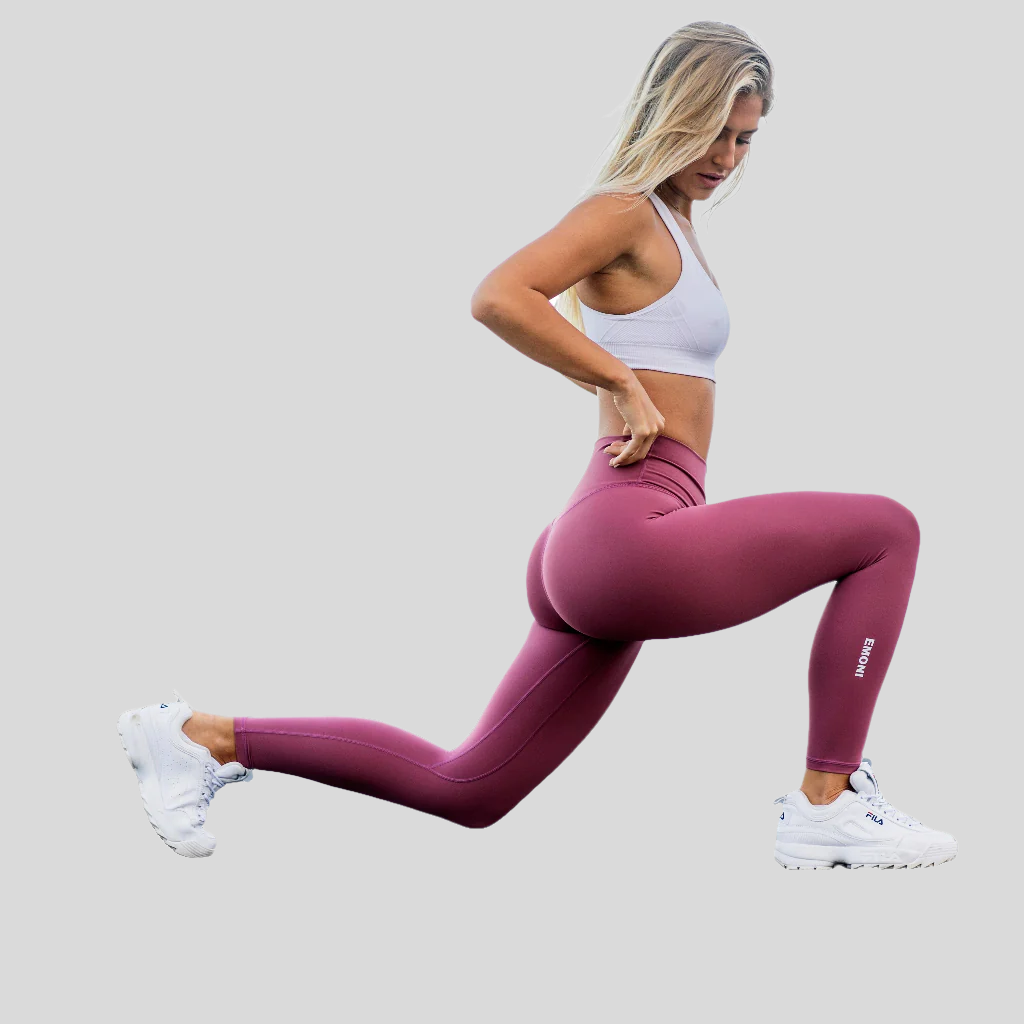 The Ember Leggings - Deep Magenta - Emoni Fit