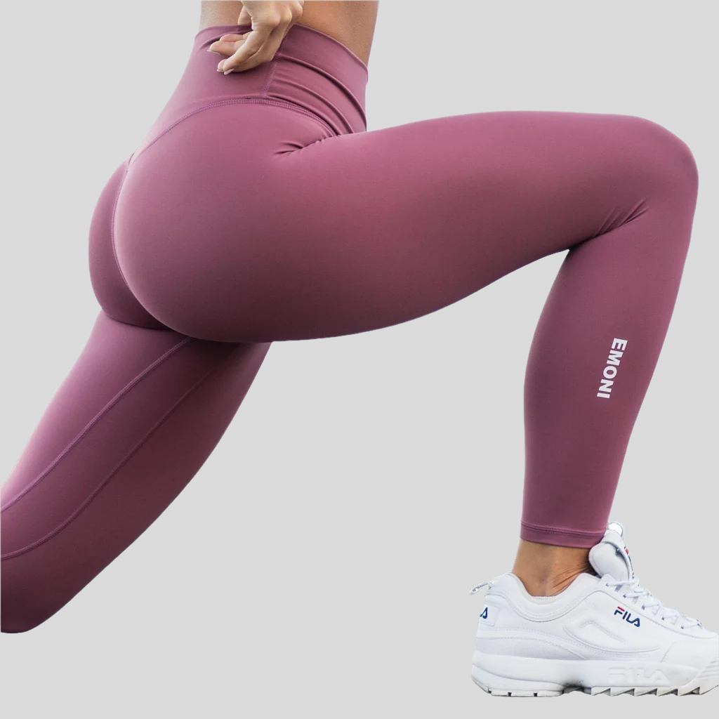 The Ember Leggings Deep Magenta Emoni Fit