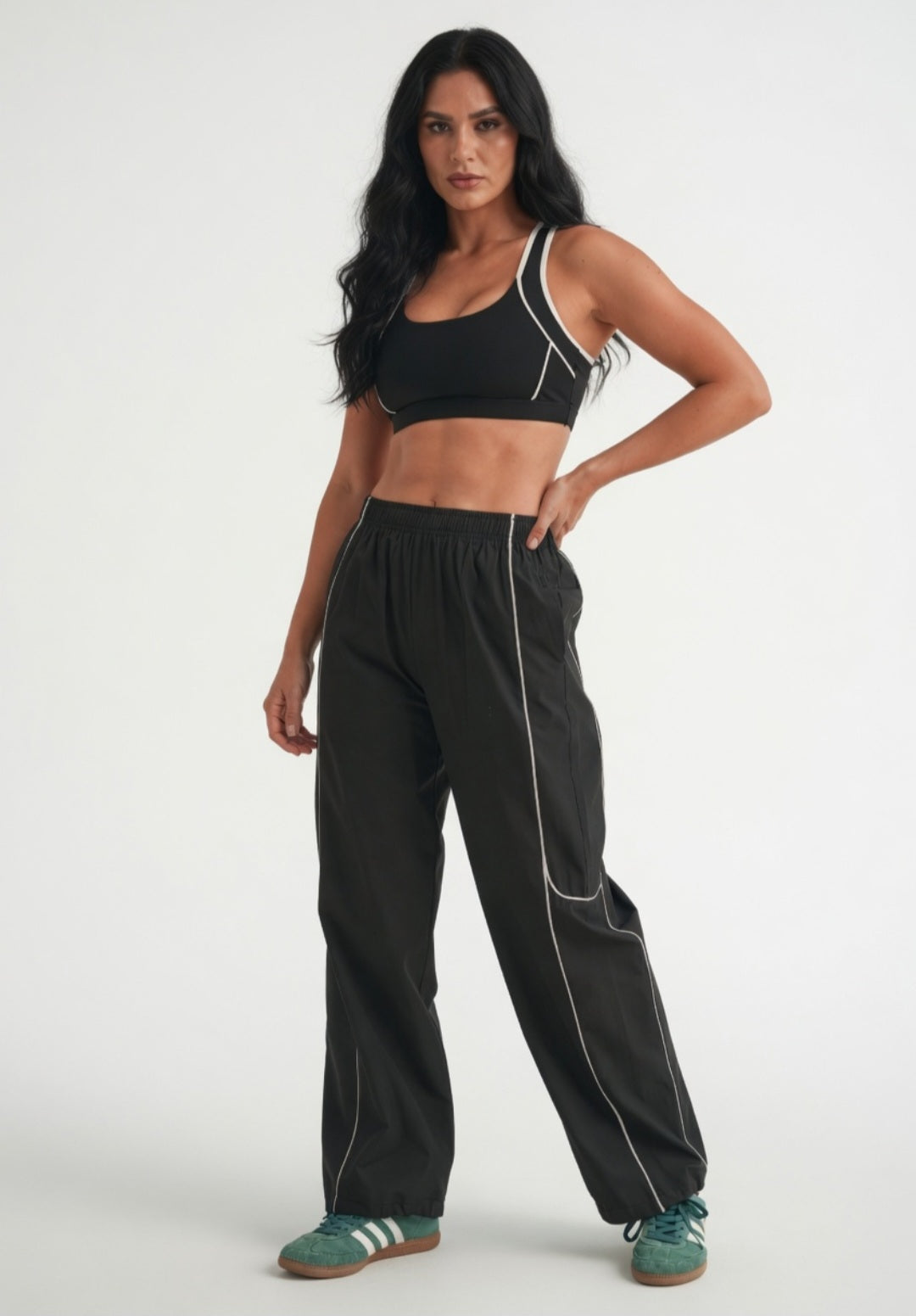 Emoni Track Pants - Black