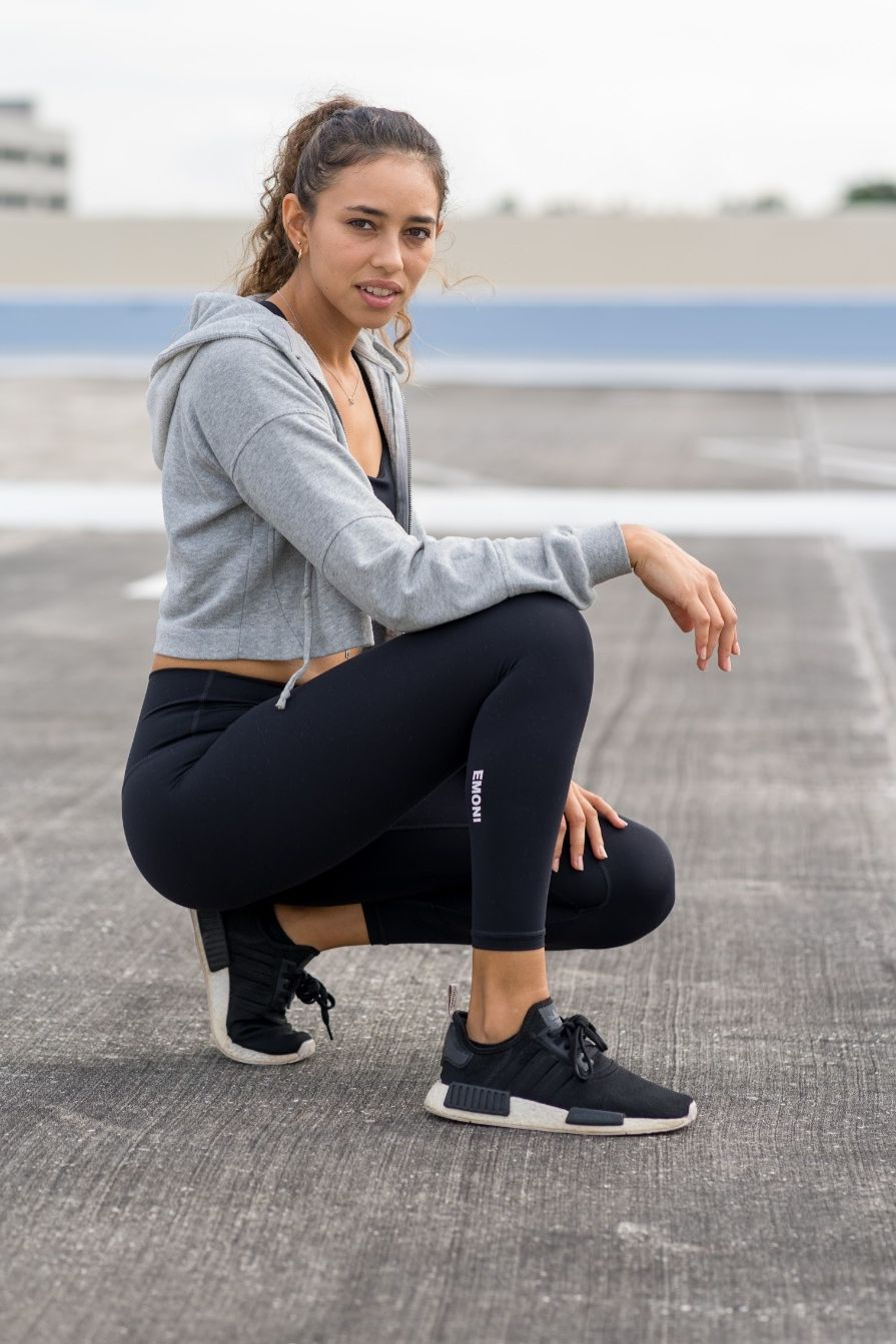 The Ember Leggings - Midnight Black