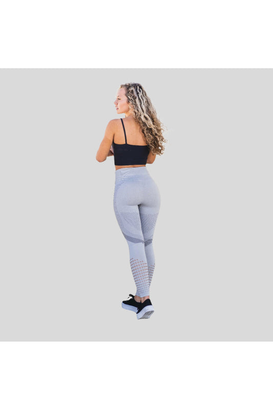 The Aces Leggings- Gray - Emoni Fit
