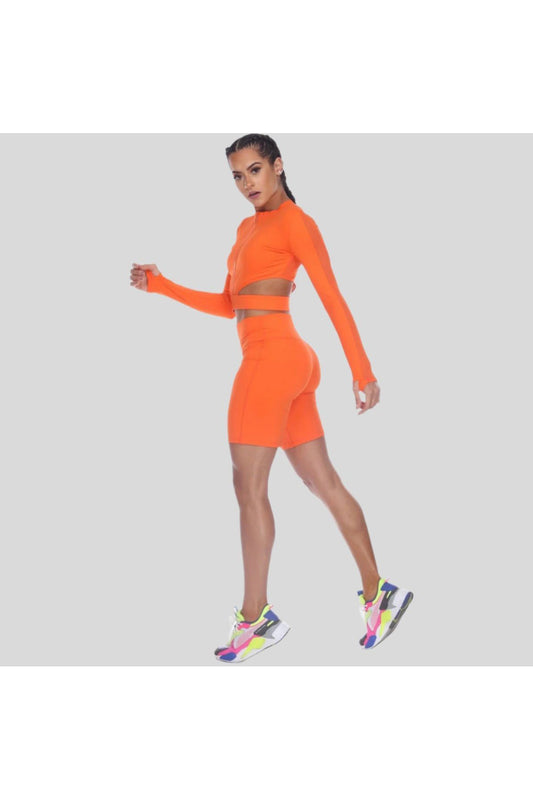 Zipped Up Active Top - Emoni Fit